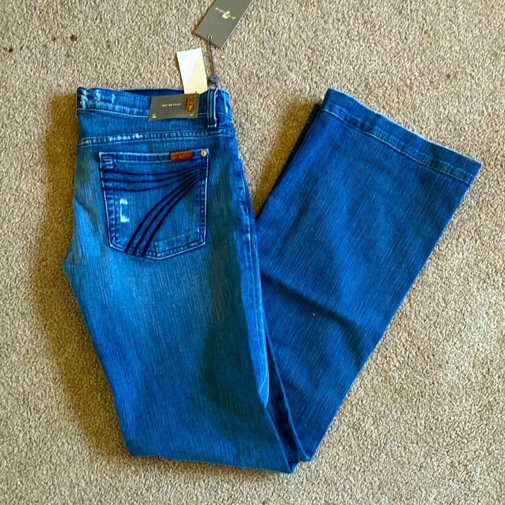 7 for all mankind dojo trouser jeans 32